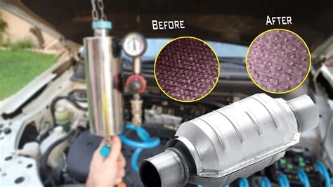 easiest way to clean catalytic converter|cleaning catalytic converter with vinegar.